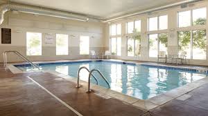 Indoor swimming pool at Hyatt Place West Des Moines